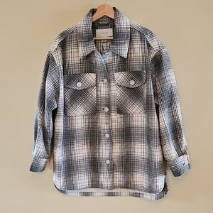 NWT - Calvin Klein Plaid Shacket